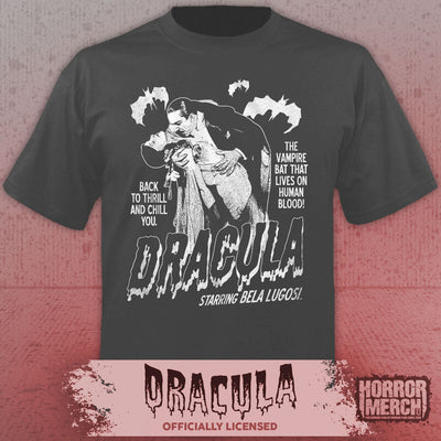 Dracula - Back To Thrill Mens Shirt (Gray)