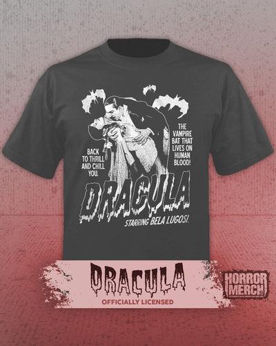 Dracula - Back To Thrill Mens Shirt (Gray)