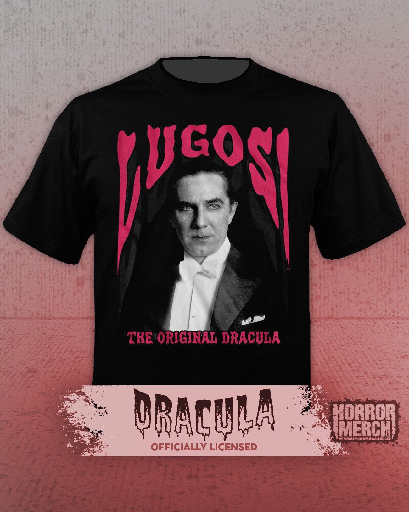 Dracula - Lugosi The Original Dracula Mens Shirt