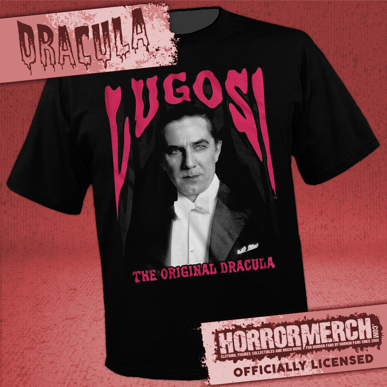 Dracula - Lugosi The Original Dracula Mens Shirt