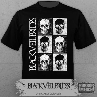 Black Veil Brides - Skulls Mens Shirt