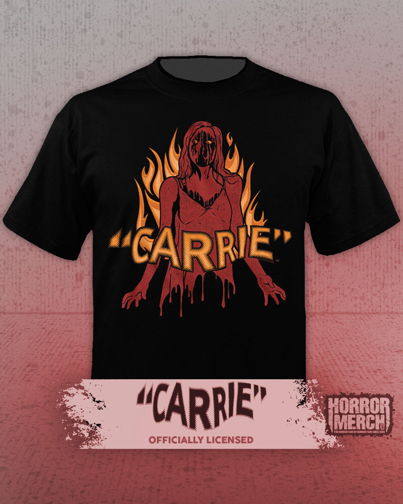 Carrie - Fire Mens Shirt