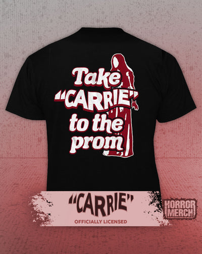 Carrie - Taste Of Terror (Front And Back Print) Mens Shirt