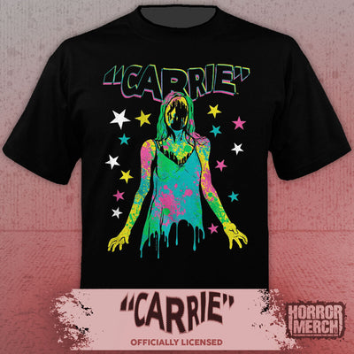 Carrie - Rainbow Splatter Mens Shirt