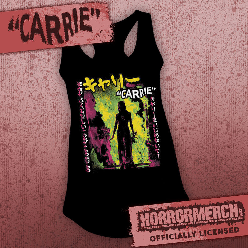 Carrie - Neon (Japanese) [Womens Racerback Tanktop]