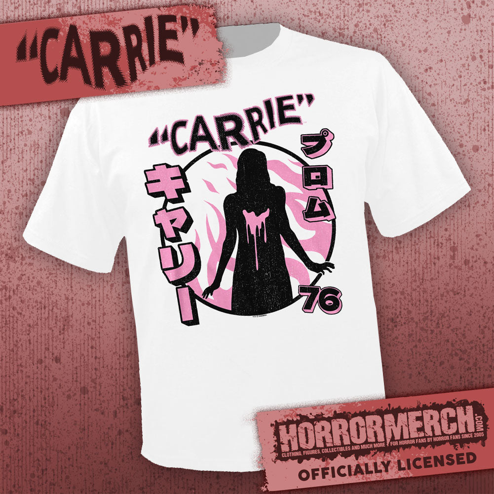 Carrie - Shadows (Japanese - White) [Mens Shirt]