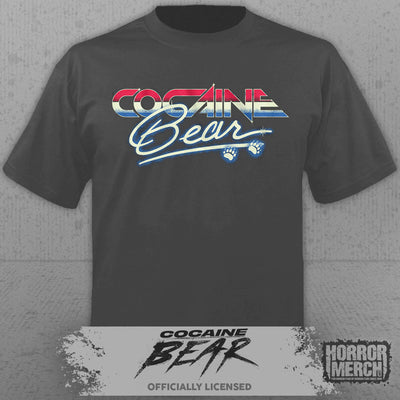 Cocaine Bear - Flashy Mens Shirt (Gray)