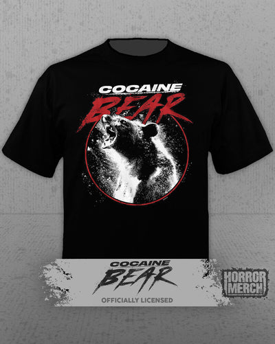 Cocaine Bear - Circle Logo Mens Shirt