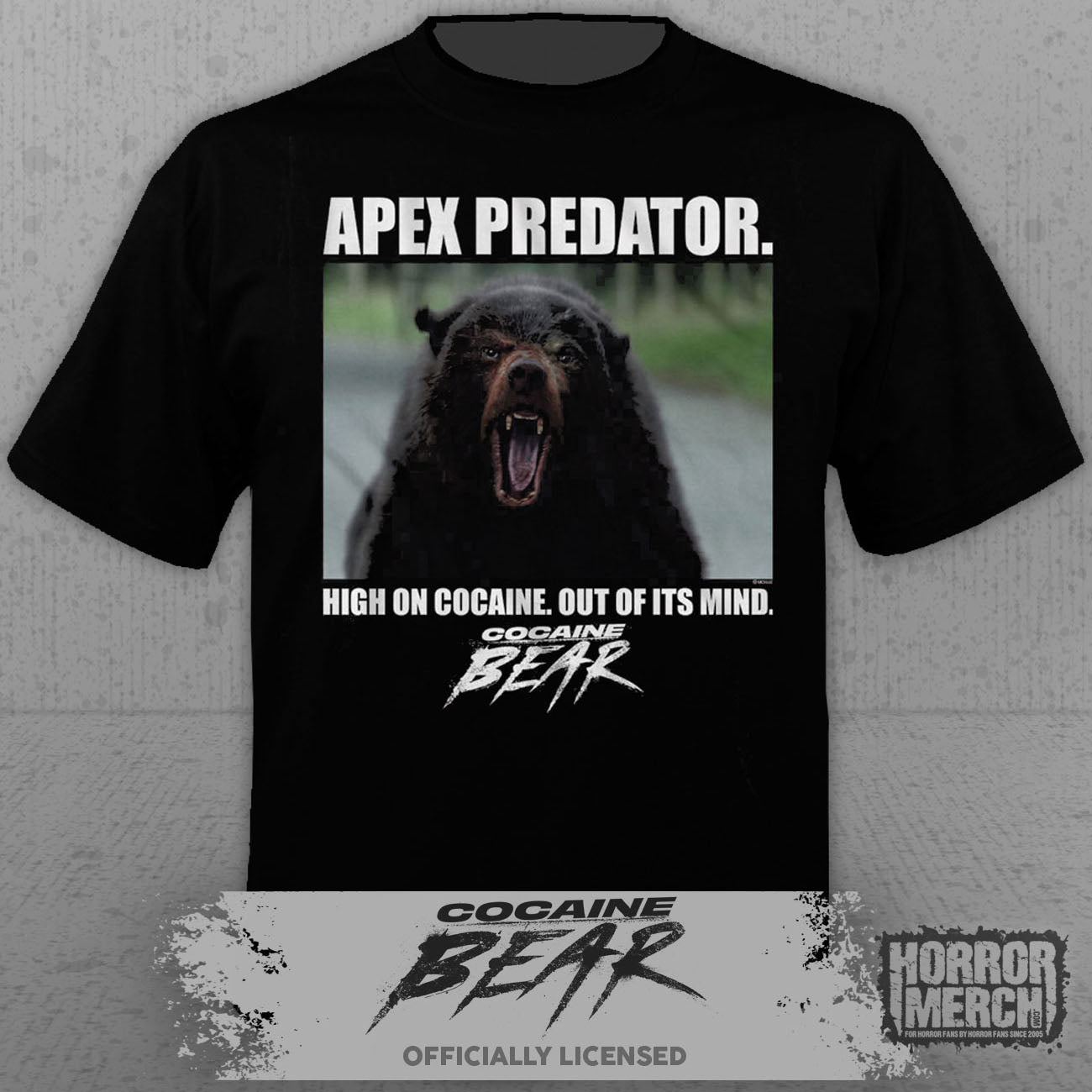 Cocaine Bear - Apex Predator Mens Shirt