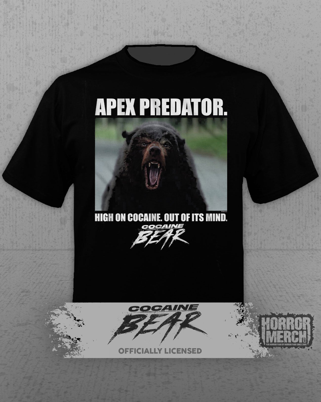 Cocaine Bear - Apex Predator Mens Shirt