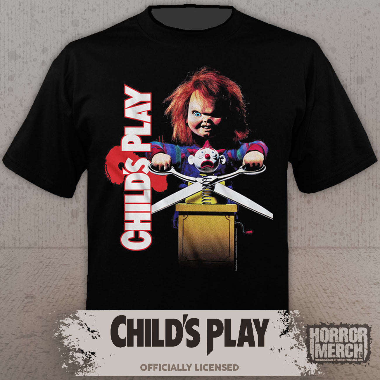 Childs Play - Jack In The Box (Logo) Mens Shirt