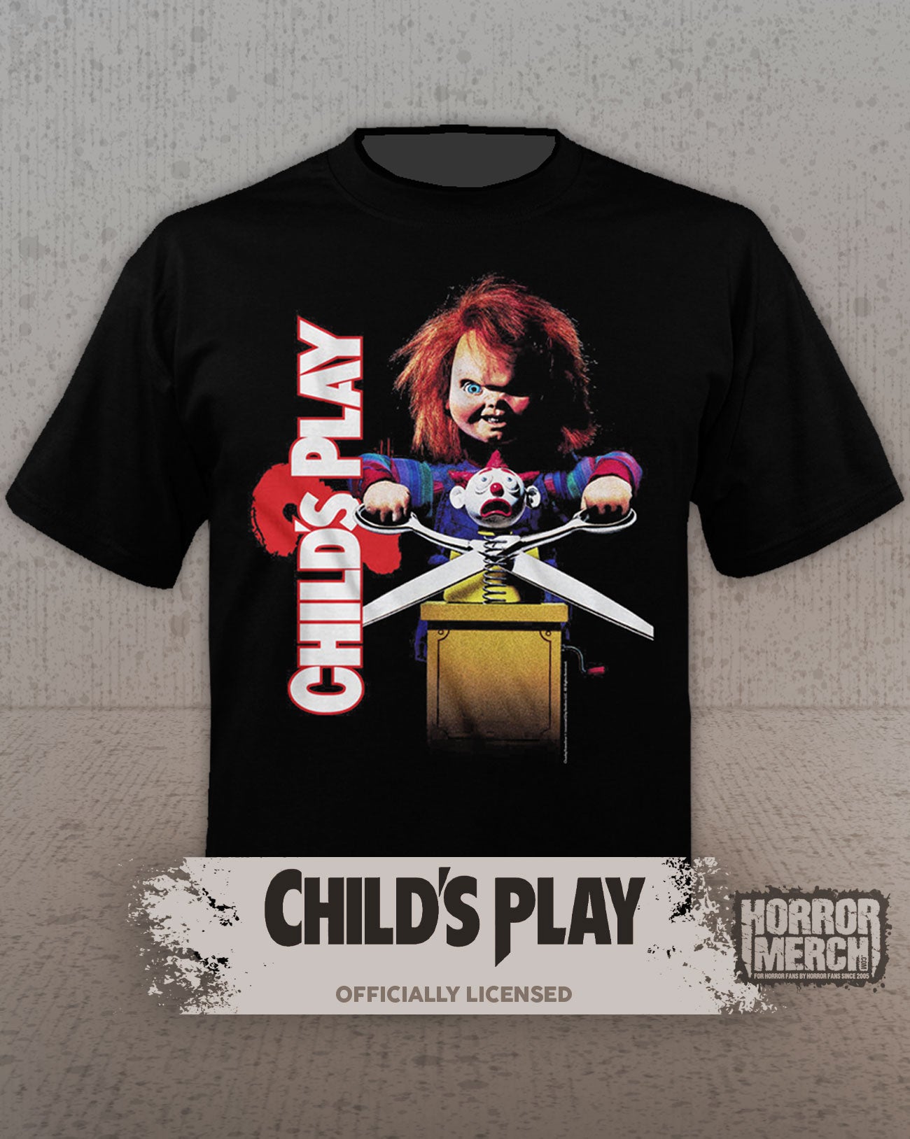 Childs Play - Jack In The Box (Logo) Mens Shirt