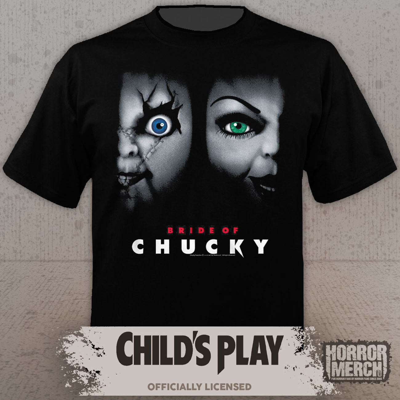 Childs Play - Bride Of Chucky Poster Mens Shirt