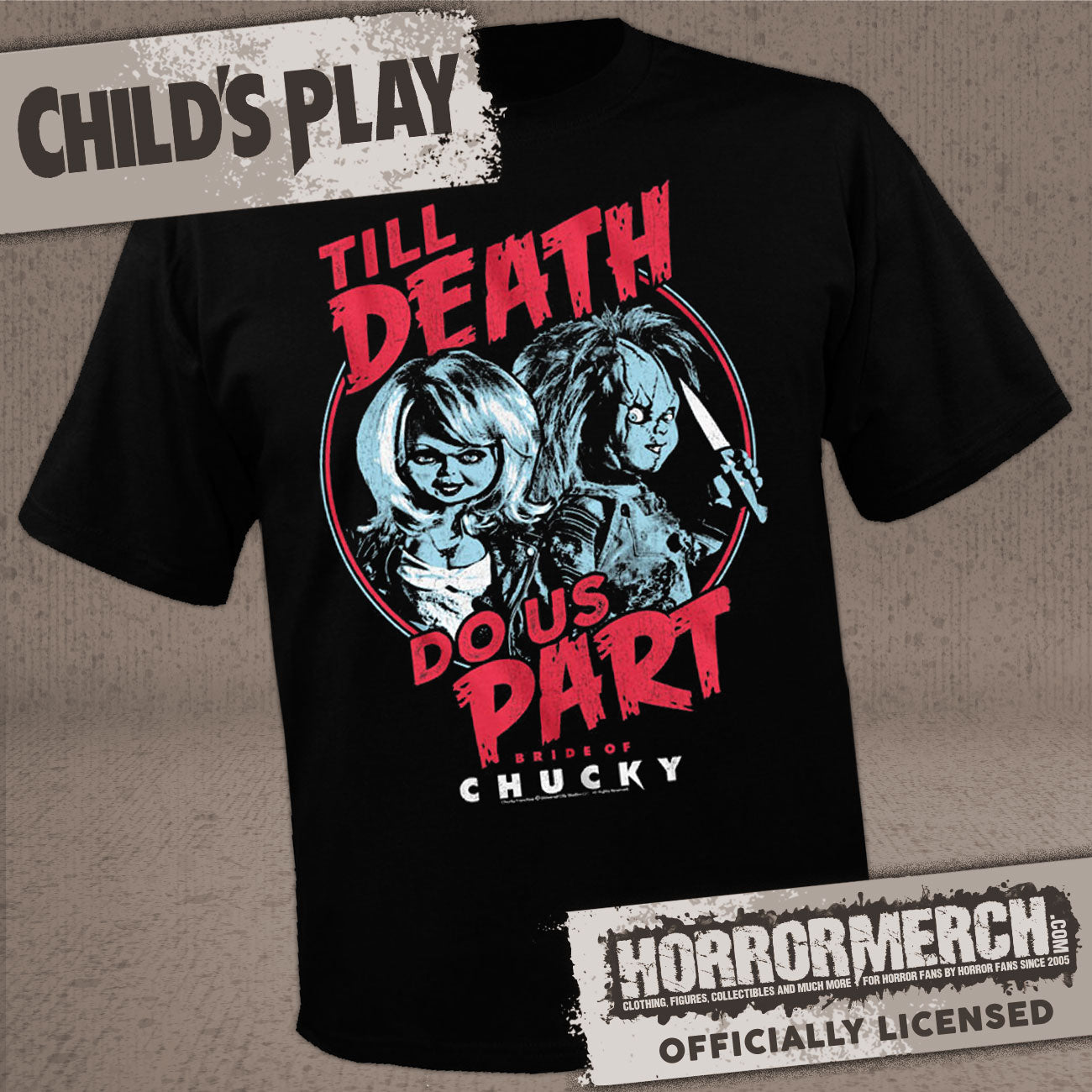 Childs Play - Til Death Do Us Part Mens Shirt