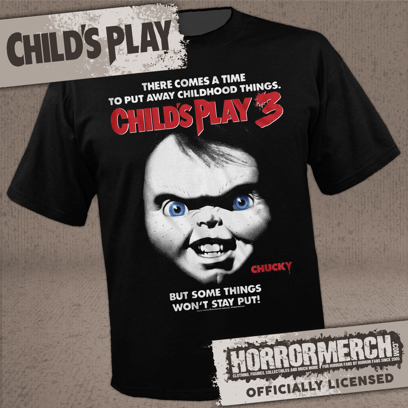 Childs Play - Some Things Wont Stay Put Mens Shirt