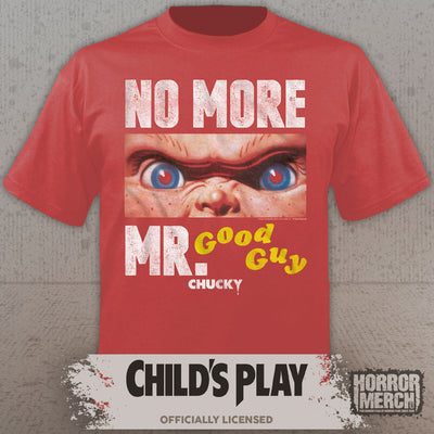 Childs Play - No More Mr Good Guy Mens Shirt (Red)