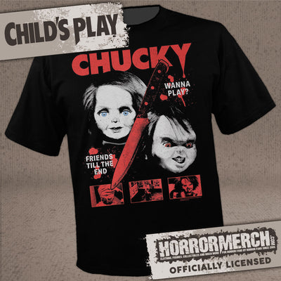 Childs Play - Wanna Play (Duotone) Mens Shirt