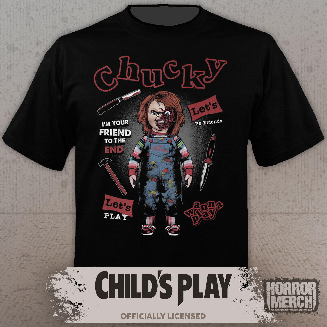 Childs Play - Lets Be Friends Mens Shirt