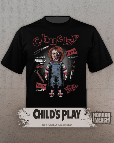 Childs Play - Lets Be Friends Mens Shirt
