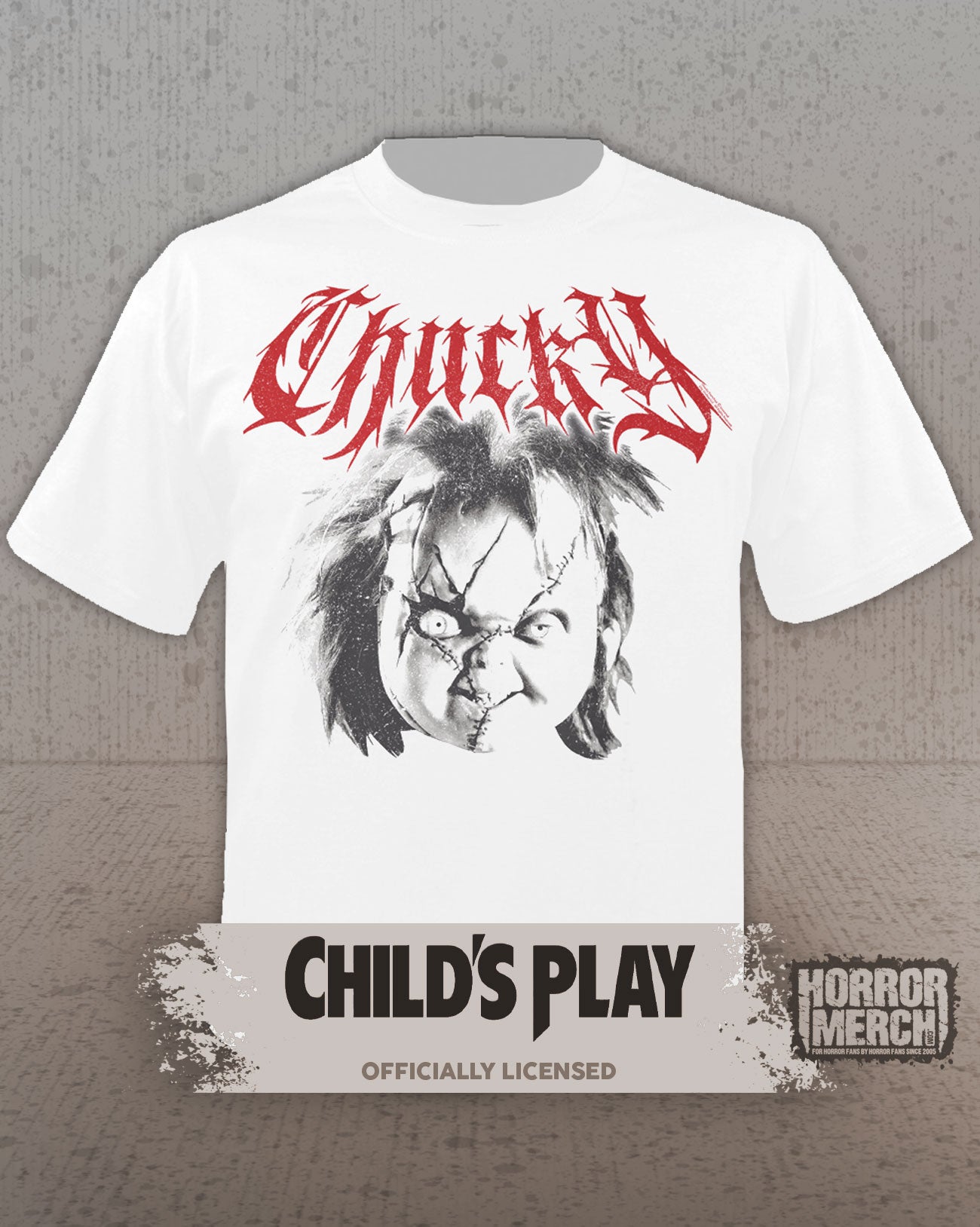 Childs Play - Close-Up  Mens Shirt (White)