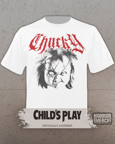 Childs Play - Close-Up  Mens Shirt (White)