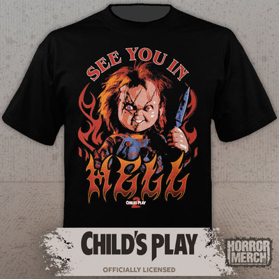 Childs Play - See You In Hell Mens Shirt