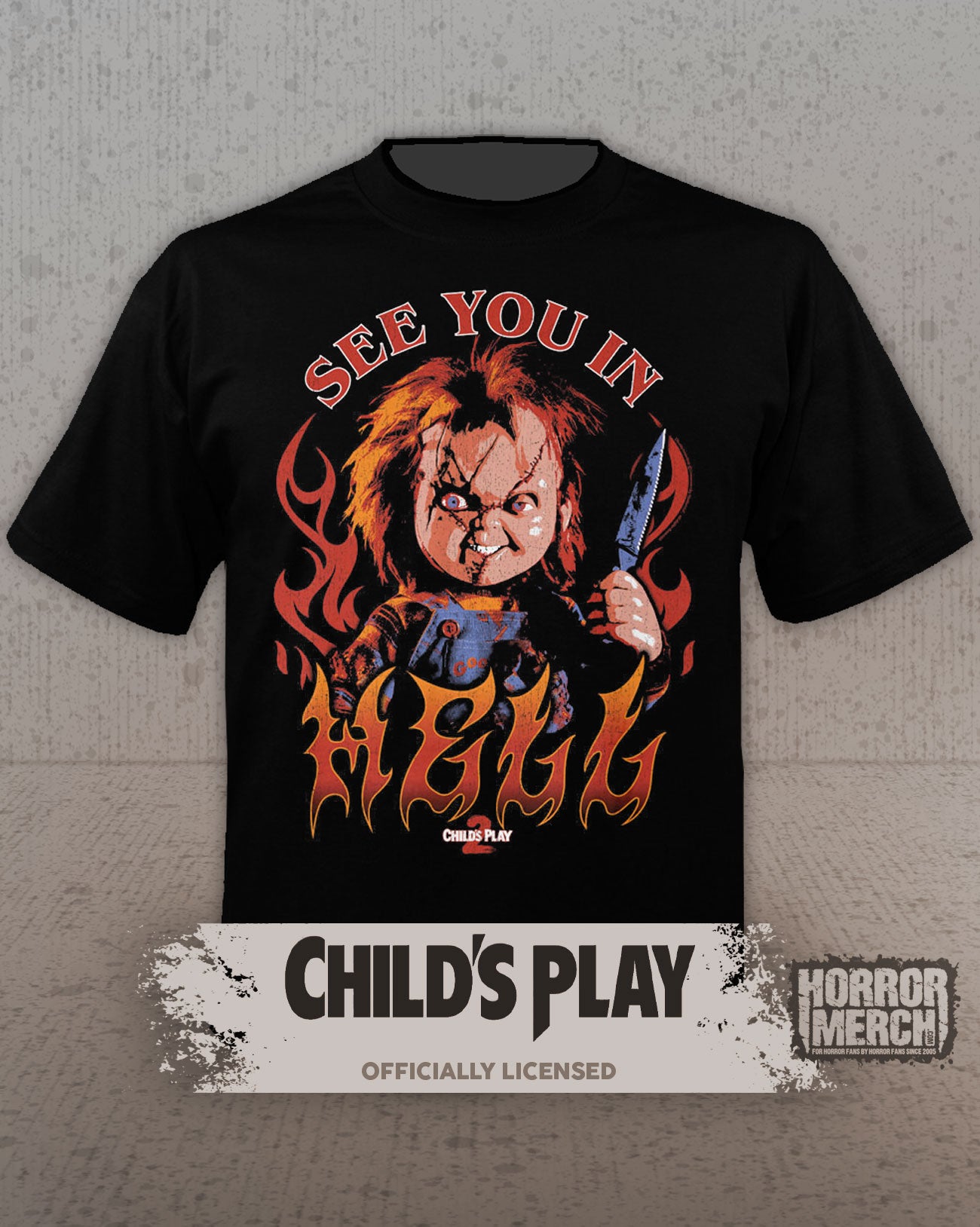 Childs Play - See You In Hell Mens Shirt