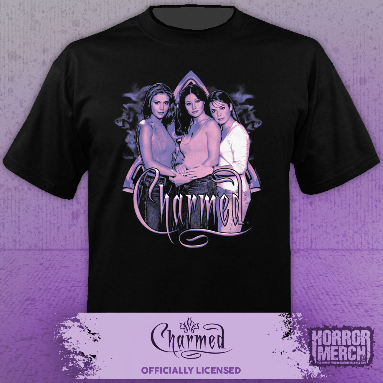 Charmed - Trio (Purple Print) Shirt