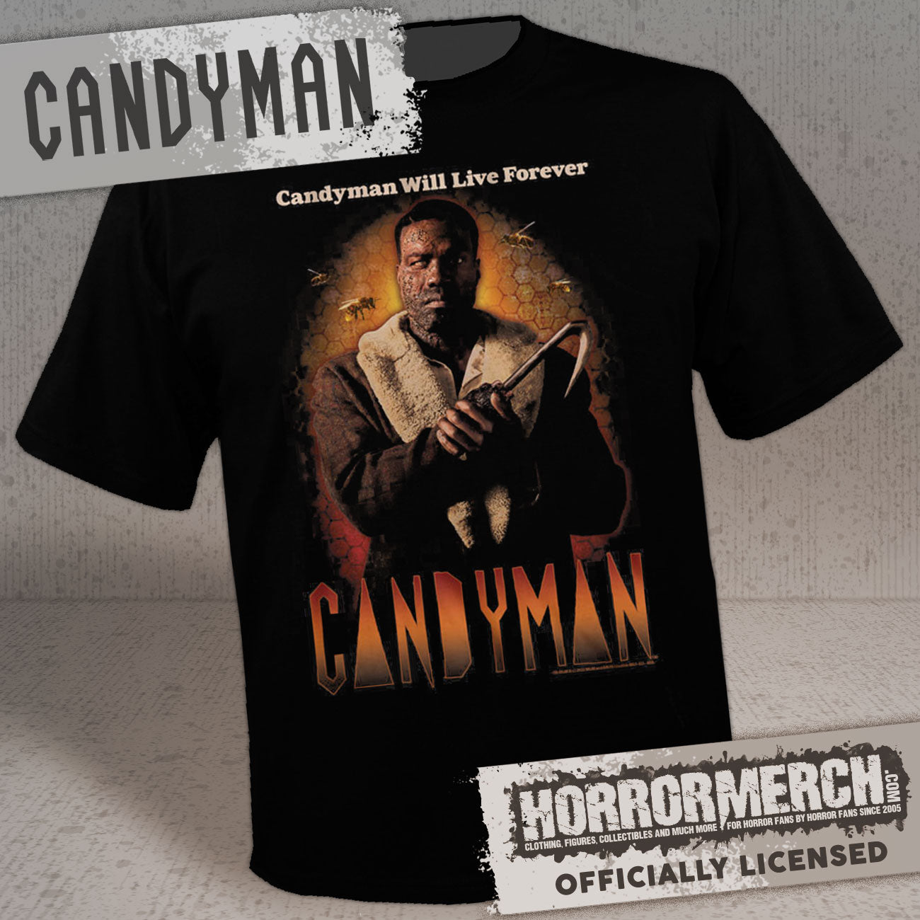 Candyman - Live Forever Mens Shirt