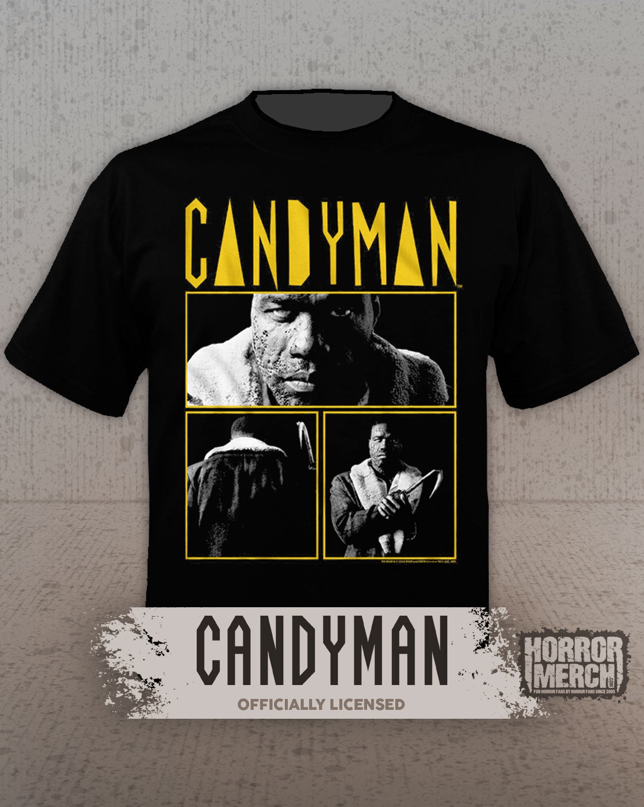 Candyman - Collage (BW) Mens Shirt