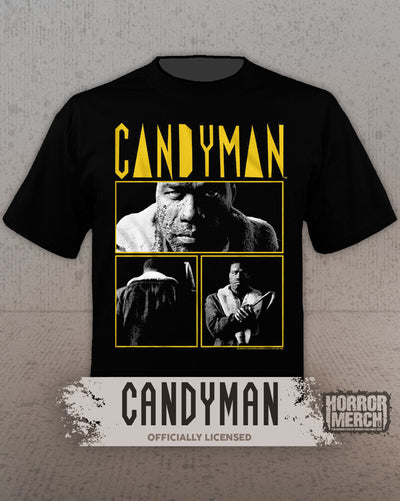 Candyman - Collage (BW) Mens Shirt