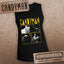 Candyman - Collage (BW) [Womens High Neck Tanktop]