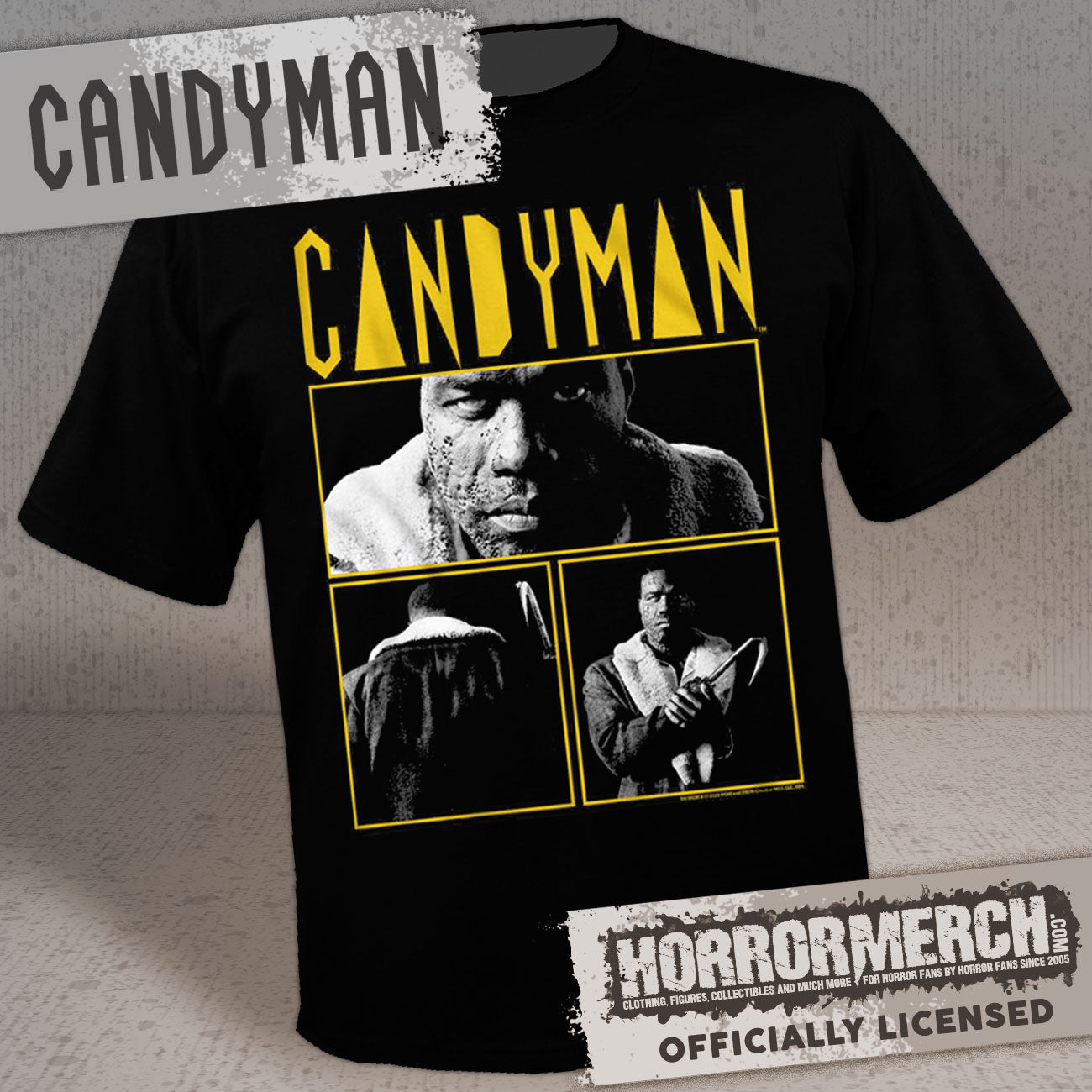 Candyman - Collage (BW) Mens Shirt