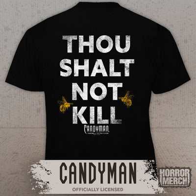 Candyman - Thou Shall Not Kill (Front And Back Print) Mens Shirt