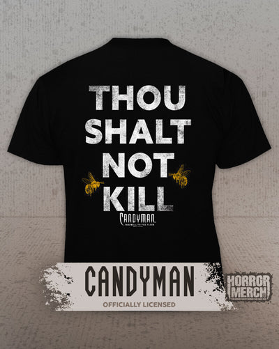 Candyman - Thou Shall Not Kill (Front And Back Print) Mens Shirt