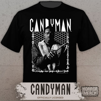 Candyman - Close-Up (BW) Mens Shirt