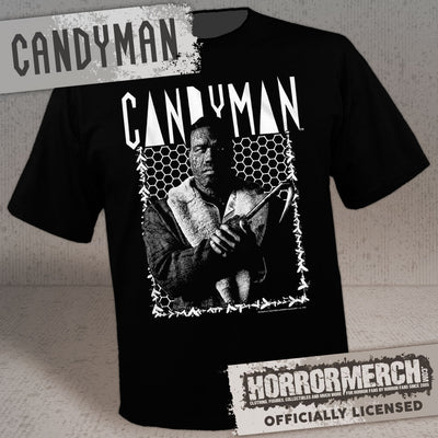 Candyman - Close-Up (BW) Mens Shirt