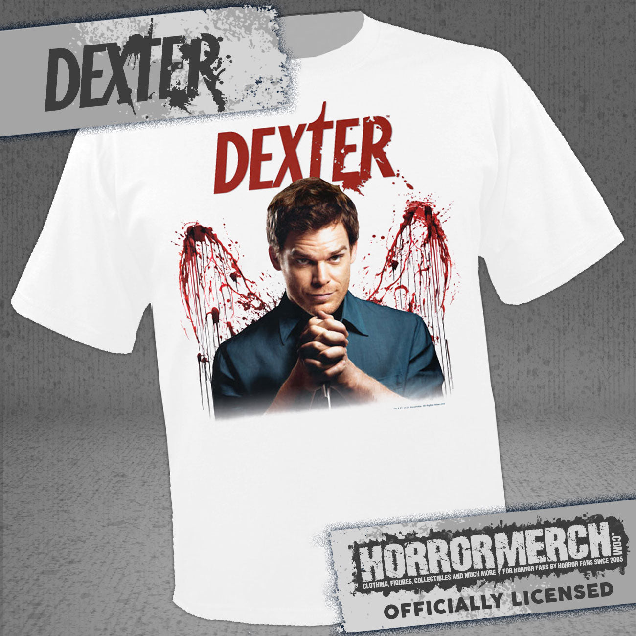 Dexter - Bloody Wings (White) Shirt