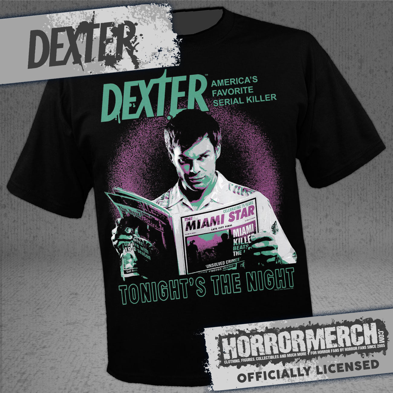 Dexter - Newspaper Shirt