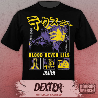 Dexter - Blood Never Lies (Collage) Shirt