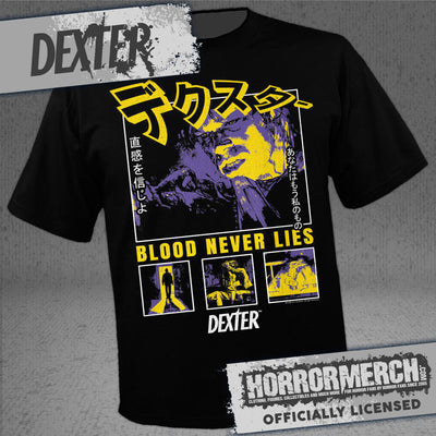 Dexter - Blood Never Lies (Collage) Shirt