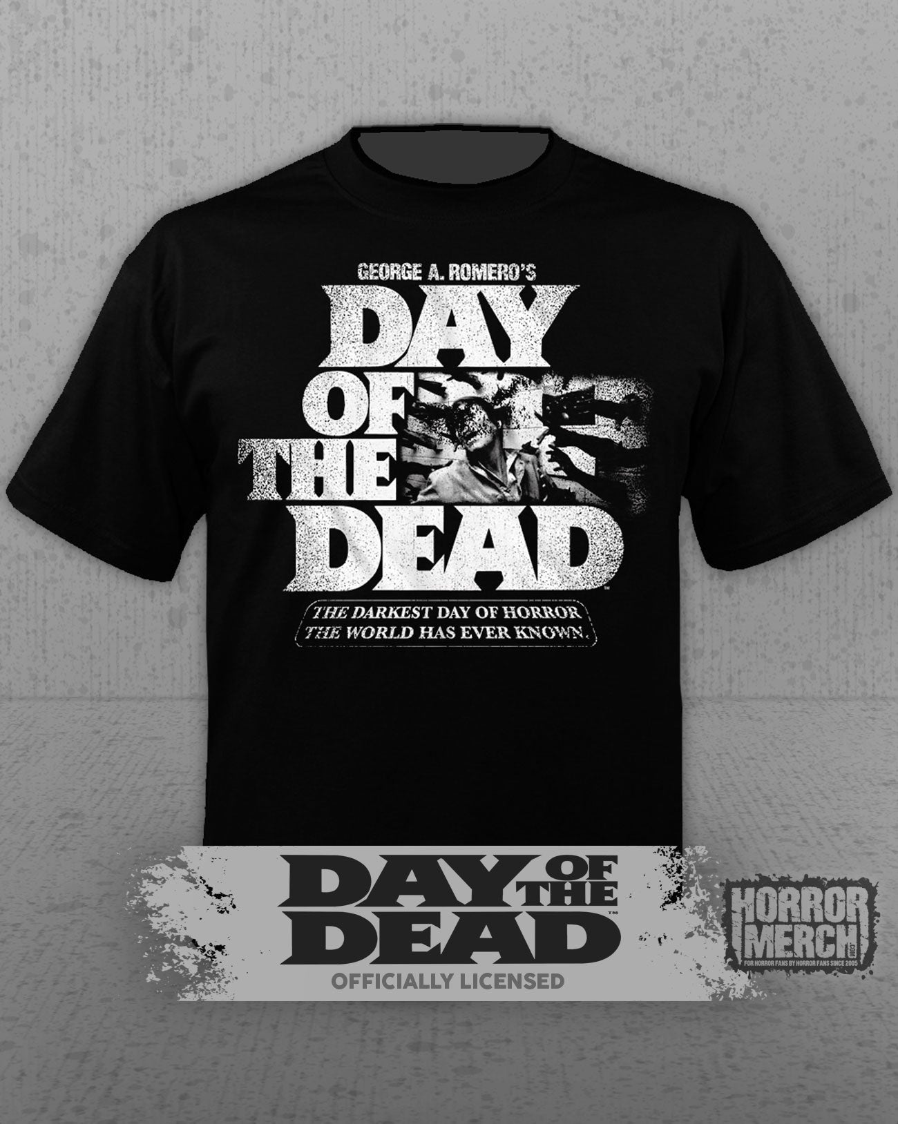 Day Of The Dead - Hands Poster (BW) Mens Shirt