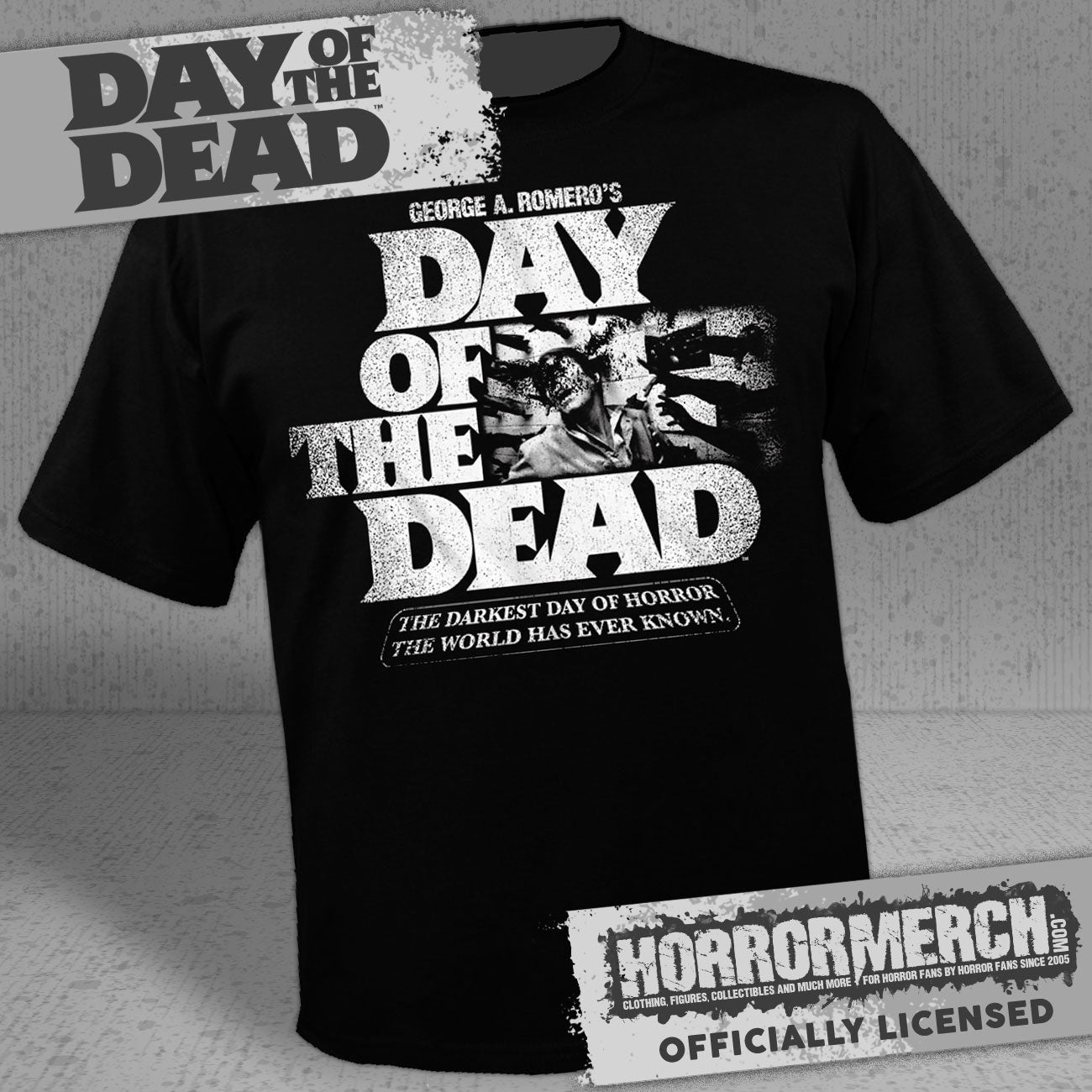Day Of The Dead - Hands Poster (BW) Mens Shirt