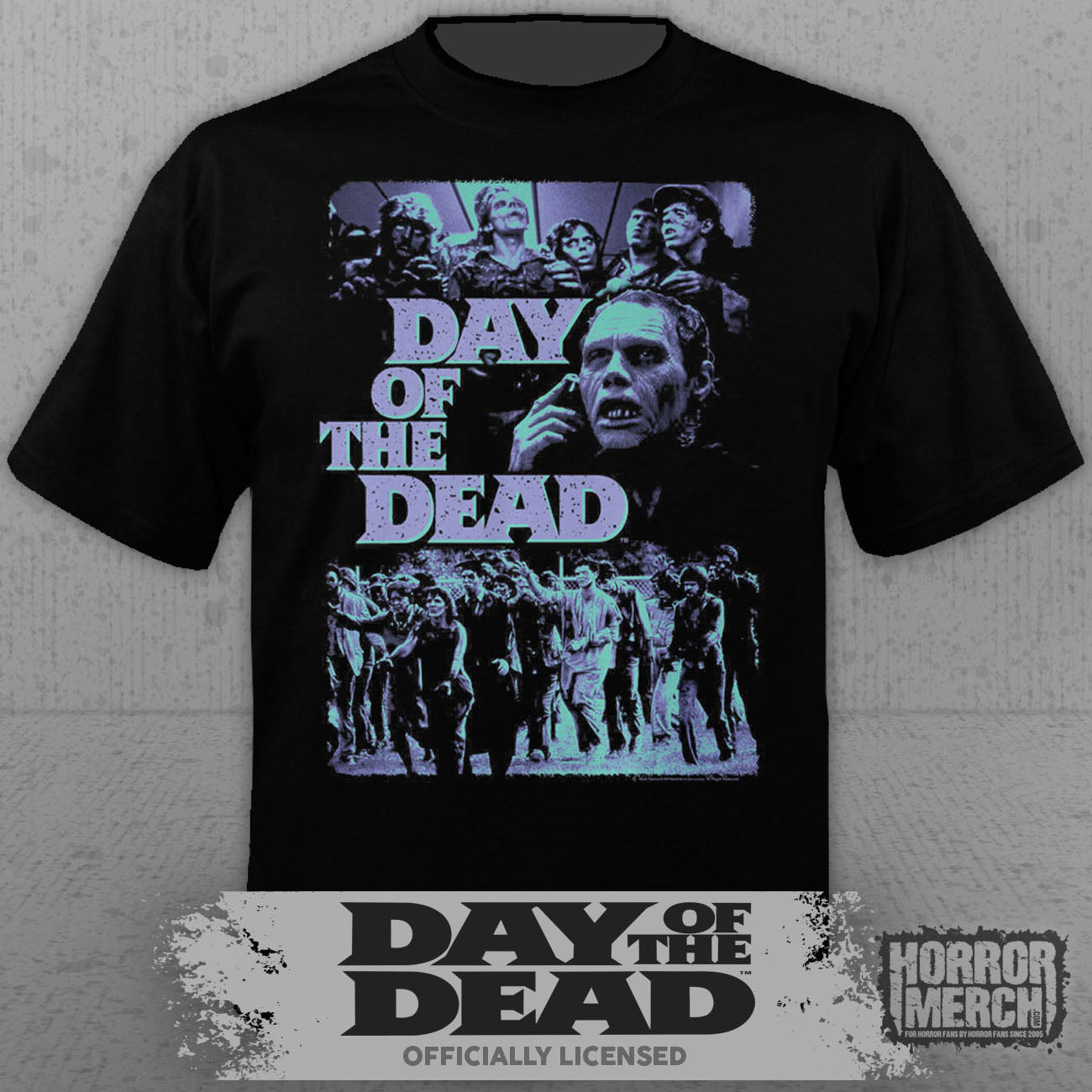 Day Of The Dead - Poster Collage Mens Shirt