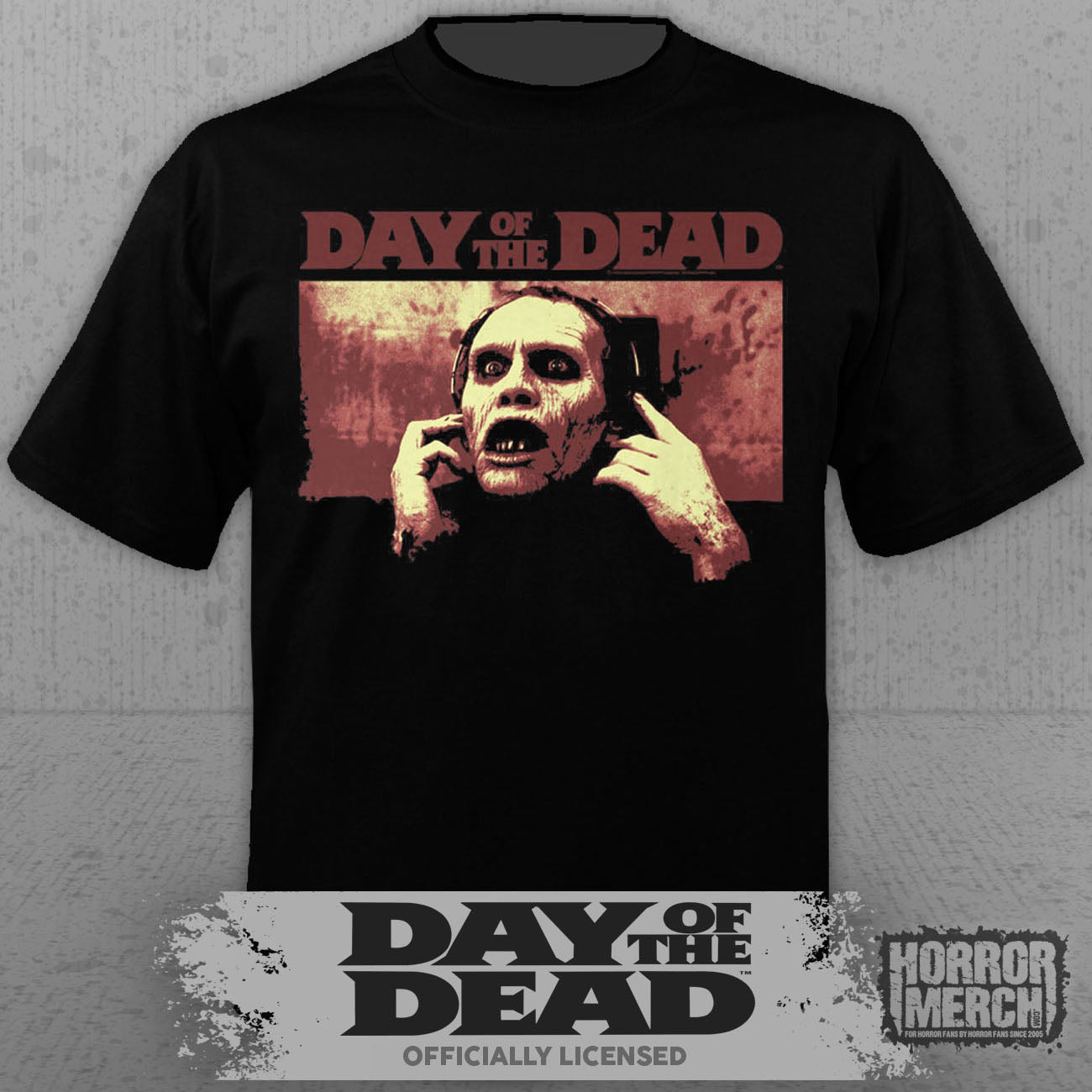 Day Of The Dead - Headphones Mens Shirt