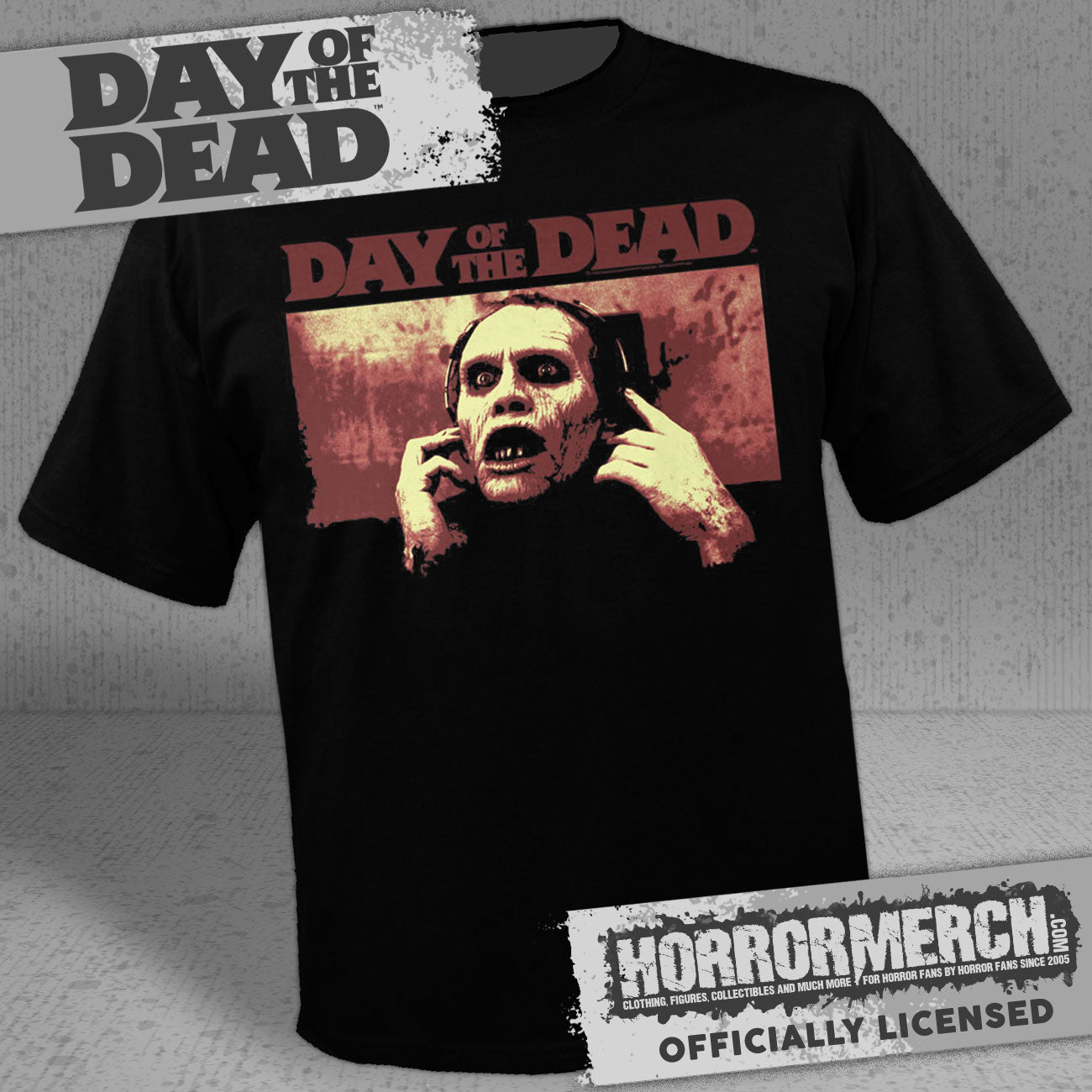 Day Of The Dead - Headphones Mens Shirt