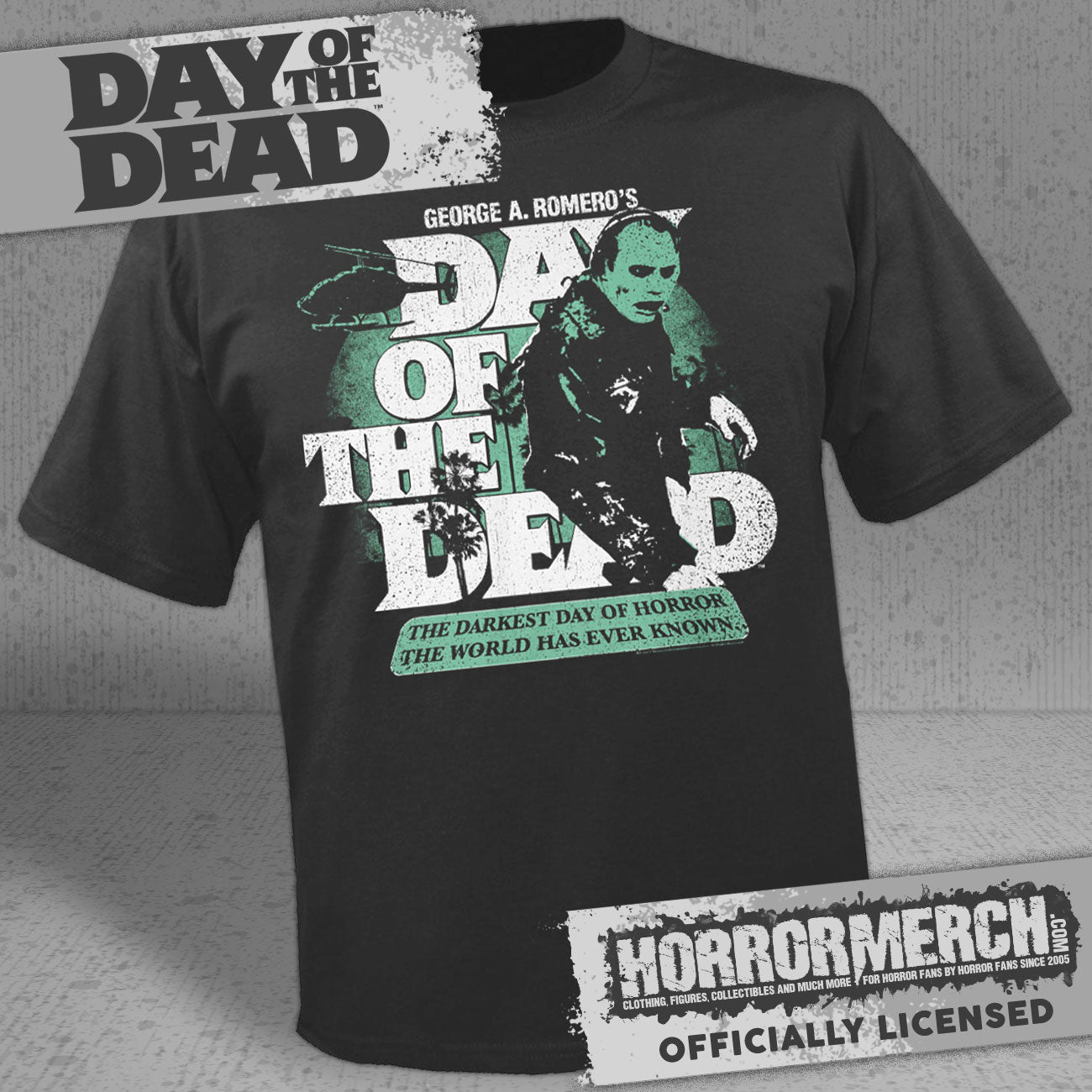Day Of The Dead - Darkest Day Bub (Gray) Mens Shirt