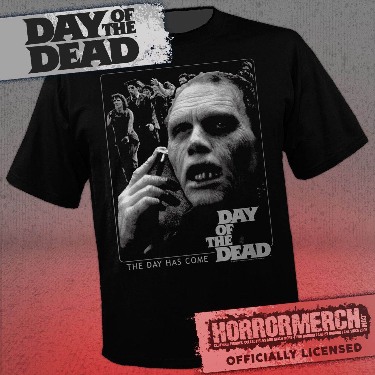 Day Of The Dead - Day Has Come (BW) Mens Shirt