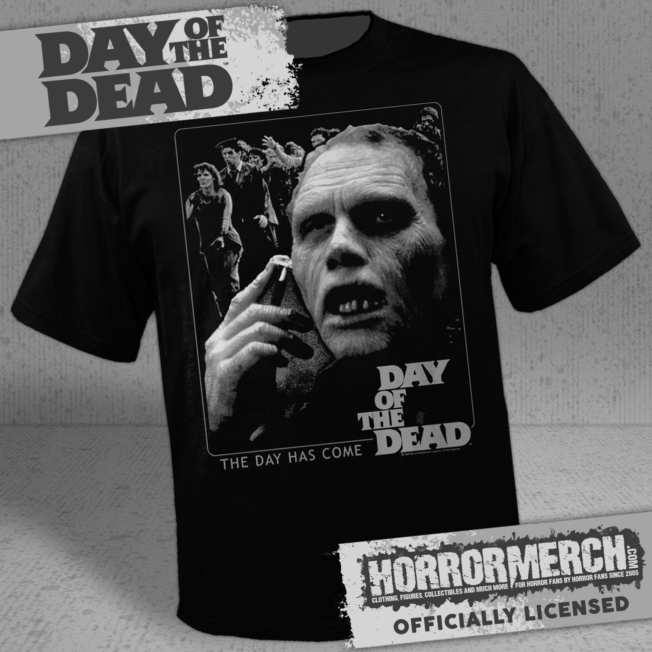 Day Of The Dead - Day Has Come (BW) Mens Shirt