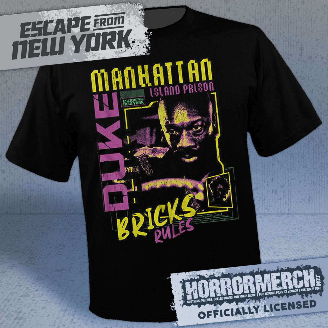 Escape From New York - Duke Mens Shirt